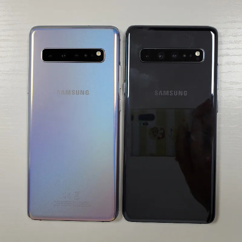 Samsung galaxy s10 original 5g g977n, 95% novo, versão coreana desbloqueada, 6.7 ", 8gb ram, 256gb rom, octa core nfc