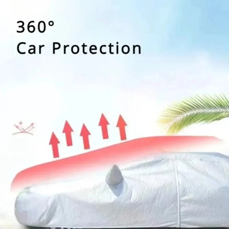 Car Cover Outdoor Protection Full Exterior Snow Cover Dustproof Universal for Sedan Scratch-Resistant Sedan Suit SUV Car Tools