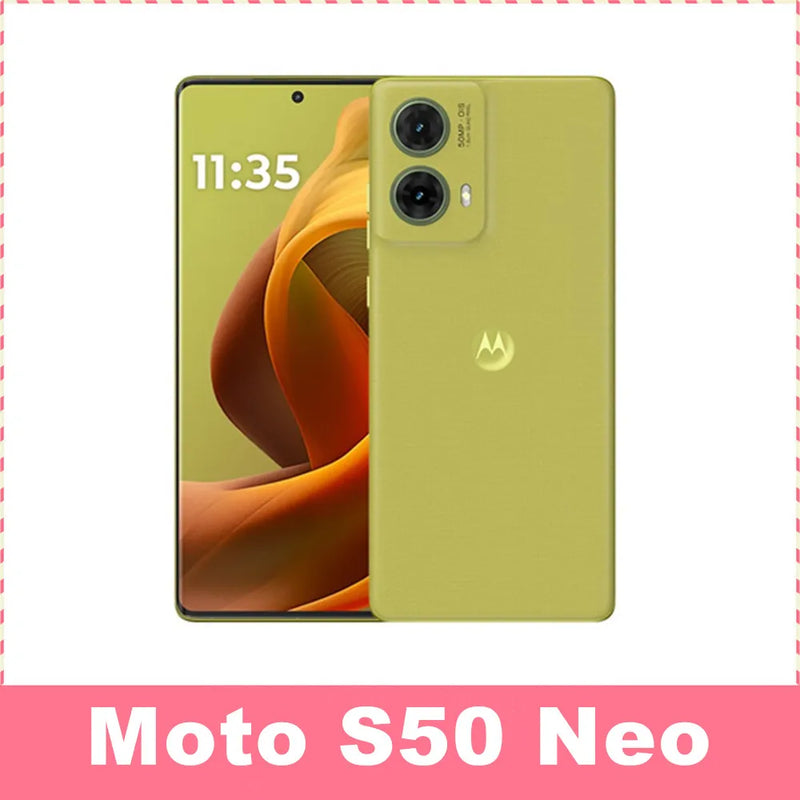 Motorola Moto S50 Neo 6.7 Inch pOLED 120Hz Qualcomm 6s Gen3 5000mAh Battery Main Camera 50MP