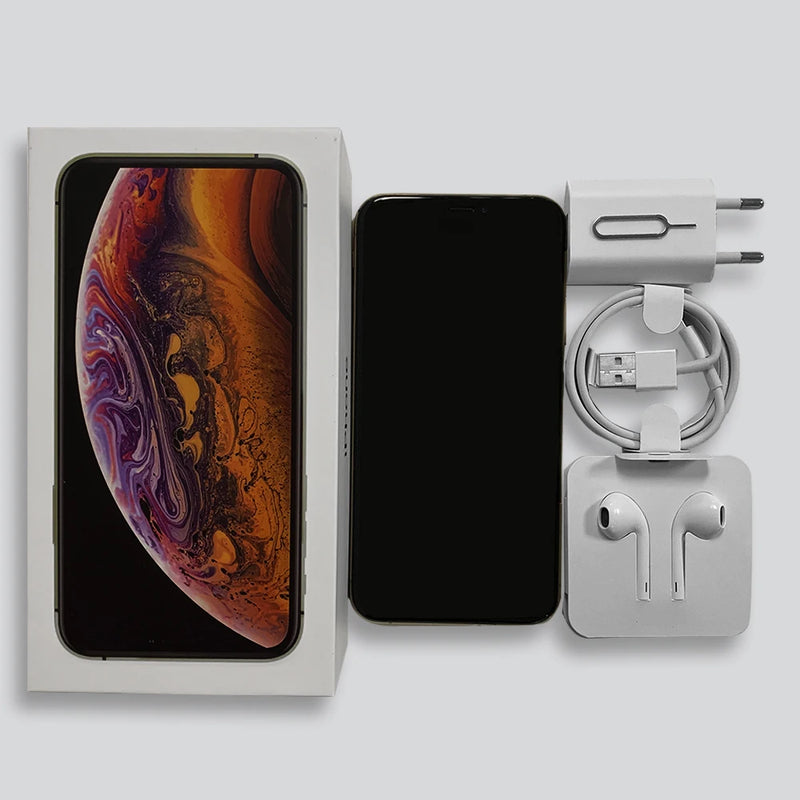 Original  Apple iPhone XS/XS Max 4G LTE Mobile Phone 5.8" 4GB RAM 64GB/256GB ROM 12MP+7MP CellPhone Hexa-Core XS Smartphone