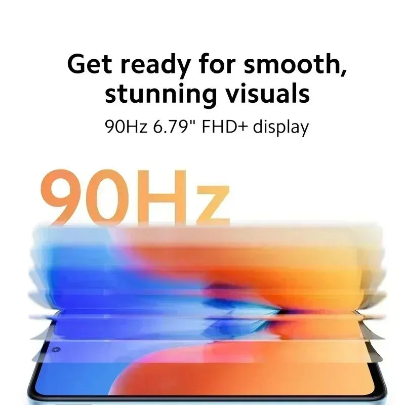 Versão global xiaomi redmi 12 mediatek helio g88 6.79 "90hz fhd + display 50mp ai câmera tripla ip53 à prova dwaterproof água 5000mah bateria